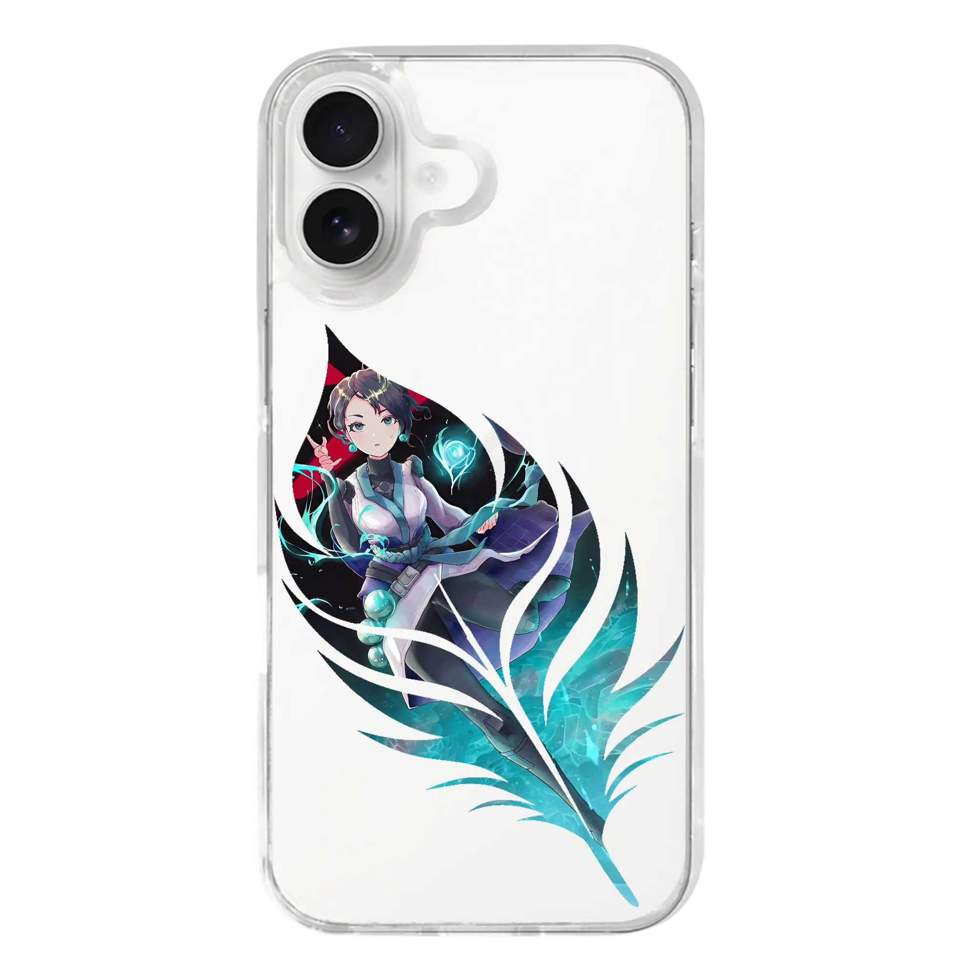 VALORANT グッズ,セージ - iPhone 17シリーズ 透明スマホケース – 薄型・耐衝撃・精密フィット保護カバー